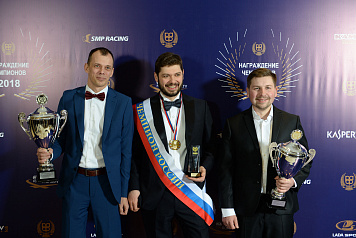 Winners of the SMP Russian Drag Racing Championship received awards