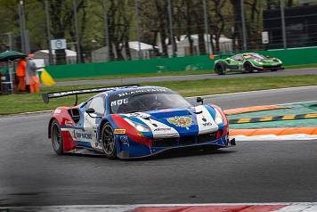 SMP Racing drivers Mikhail Aleshin and Denis Bulatov took part in the first round of the Blancpain GT Series Endurance Cup