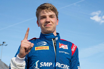 SMP Racing driver Robert Shwartzman secures pole position in the first round of Formula 3