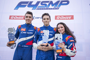 First podium for Irina Sidorkova in the SMP Formula 4 Championship