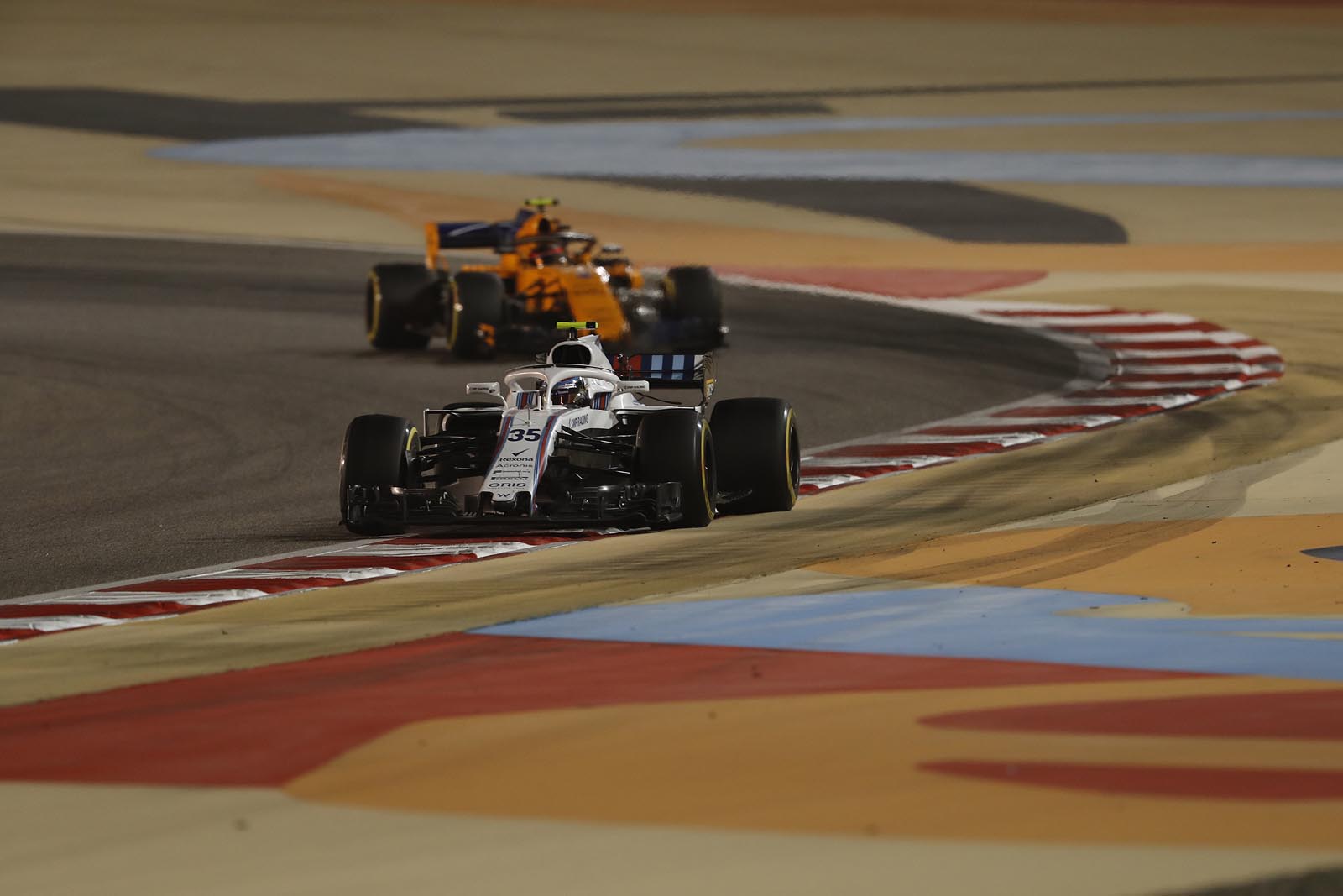 Formula 1. Bahrain. SMP Racing driver Sergey Sirotkin. Williams F1 Team