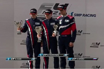 Алексантери Хуовинен одержал победу в первой гонке SMP F4 Championship