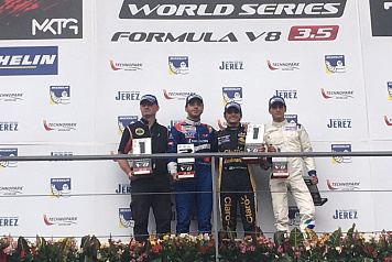 Матевос Исаакян стал вторым в субботней гонке этапа World Series Formula V8 3,5 в Мексике