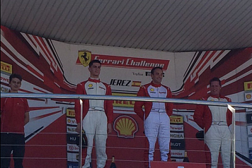 Владимир Атоев вновь поднялся на вторую ступень подиума Ferrari Challenge