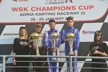 WSK Champions Cup принес картингистам SMP Racing первые награды сезона