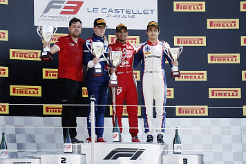 Роберт Шварцман – серебряный призер первой гонки Формулы 3 во Франции