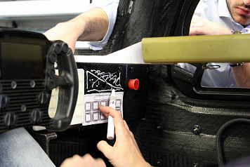 Пилот программы SMP Racing Михаил Алёшин принял участие в очередном этапе работы над спортпрототипом BR1